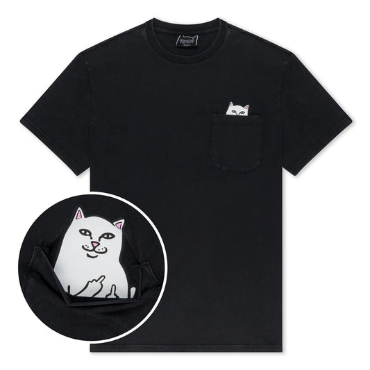 Ripndip Lord Nermal Pocket T Shirt Black