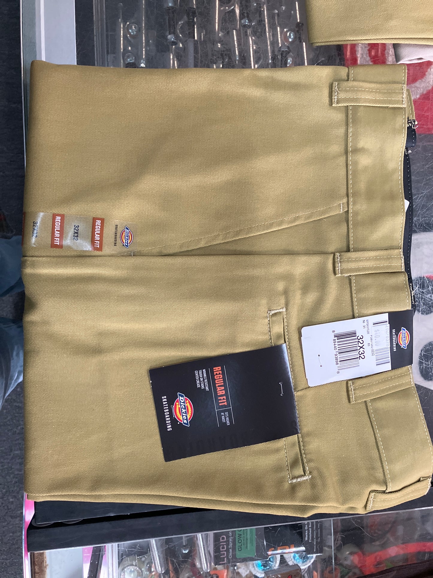 Dickies Skateboarding Pants Regular Fit Moss Green 32x32