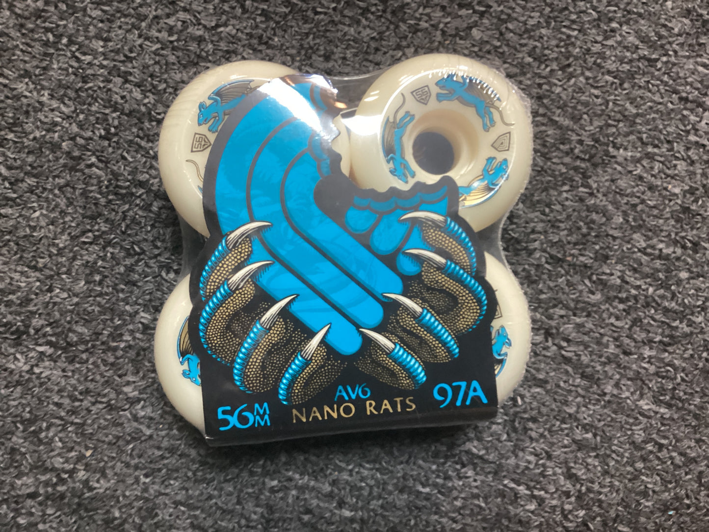 Powell Peralta 56mm Dragon wheels Nano Rats 97A