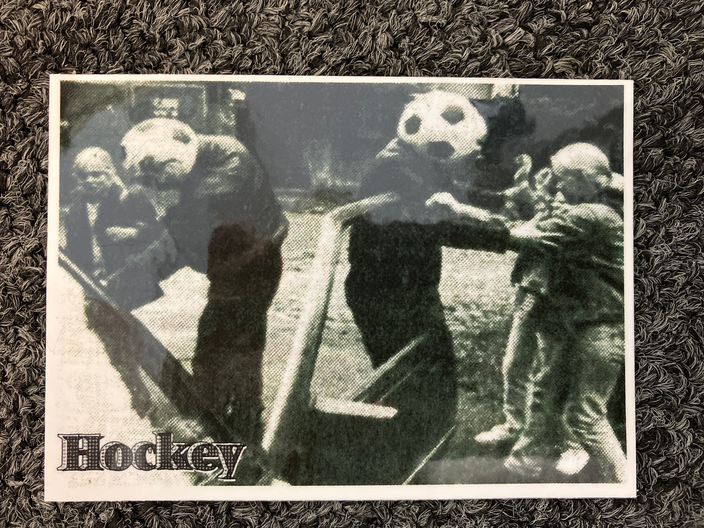 Hockey Soccer Head Sticker