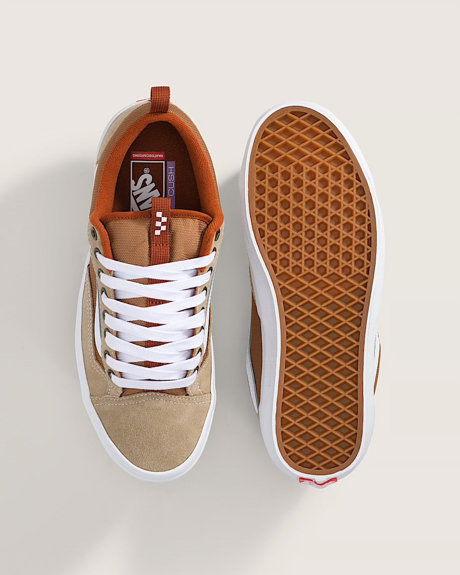 Vans Skate Old Skool 36+ Shoe Khaki/Burnt Orange