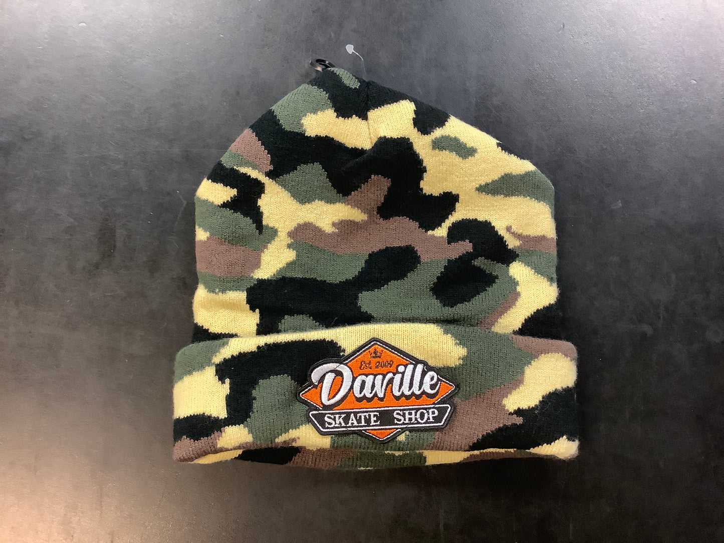Daville Diner Logo Camouflage Beanie