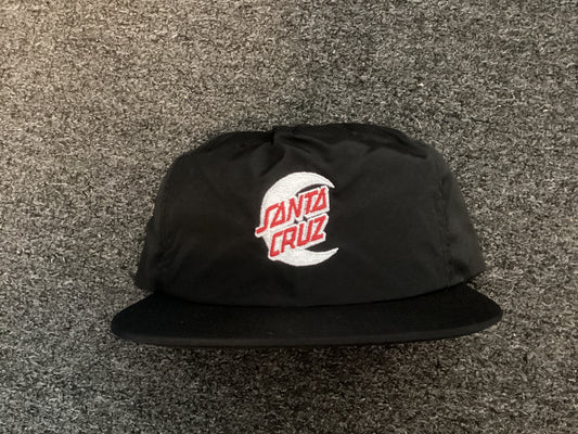 Santa Cruz Hat Mini Moon Dot black unstructured