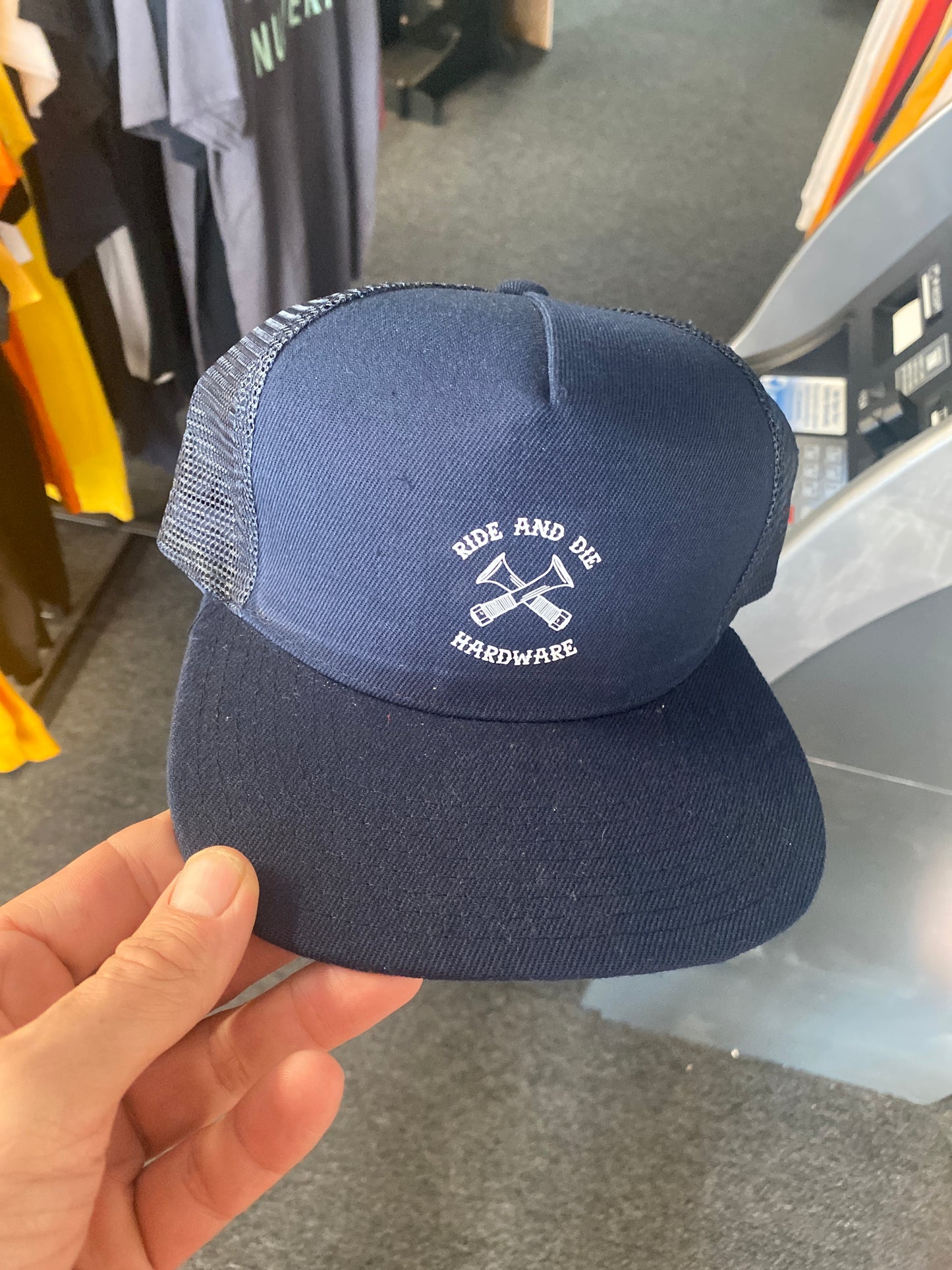 Ride And Die Hat navy