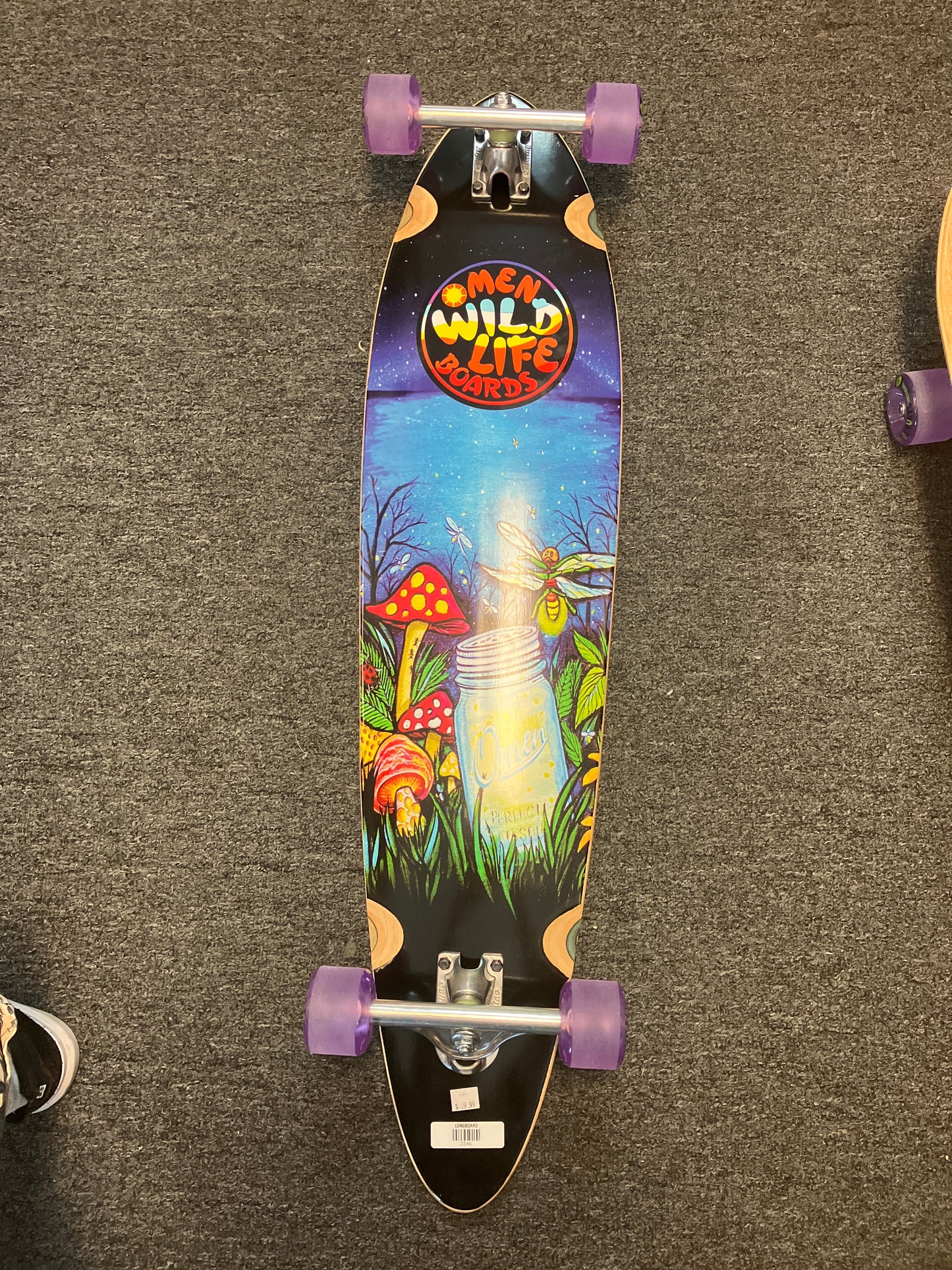 Omen Surfcraft Pintail Longboard