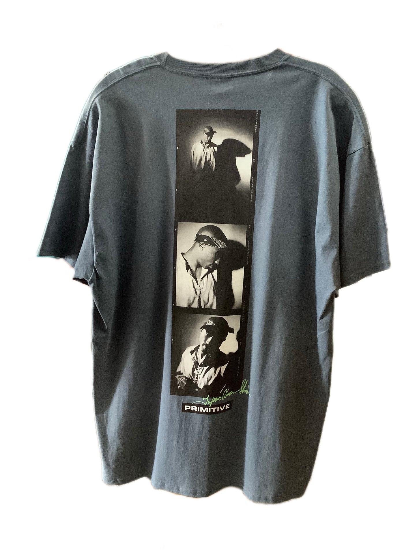 Primitive x 2Pac Tee Slate XL