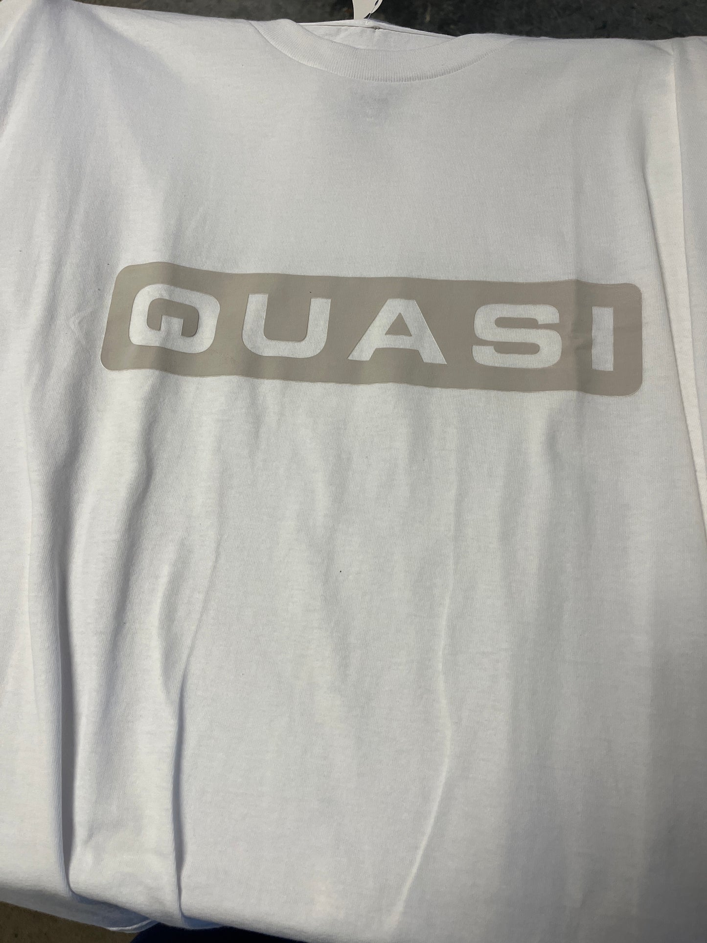 Quasi Bar Logo T Shirt White