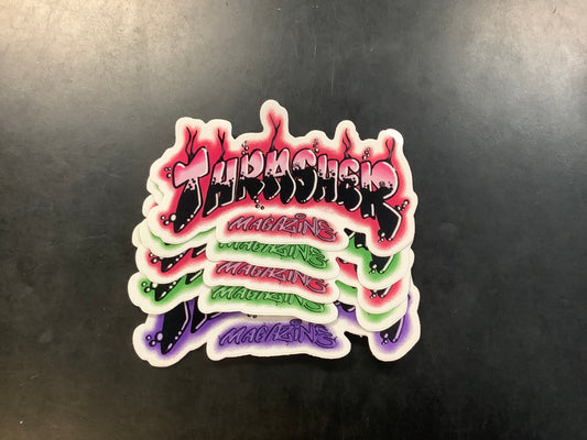 Thrasher Airbrush Asstd. 6” Sticker