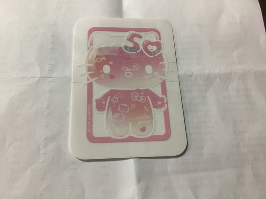 Girl Sticker Hello Kitty 50 heart