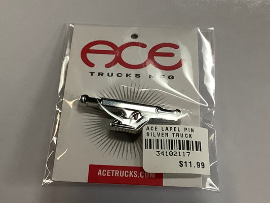 Ace Lapel Pin TRUCK SILVER