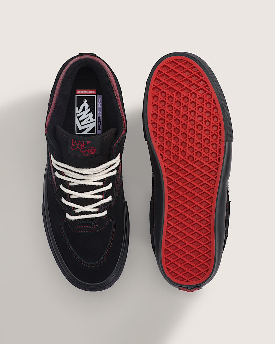 Vans Skate Half Cab Shoe Saw Red