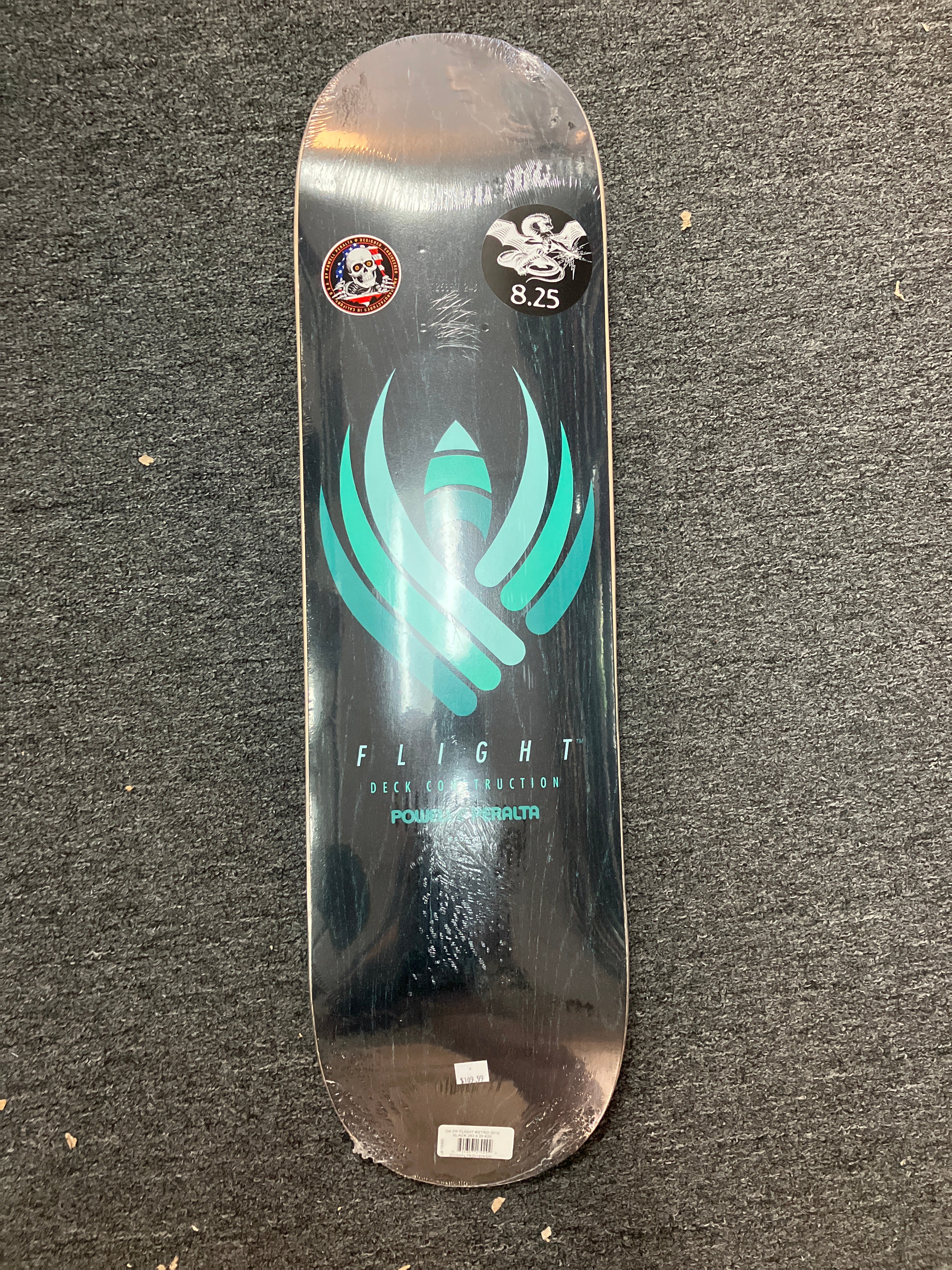 Powell Peralta Deck 8.25 Flight Retro Teal – Daville Skate Shop