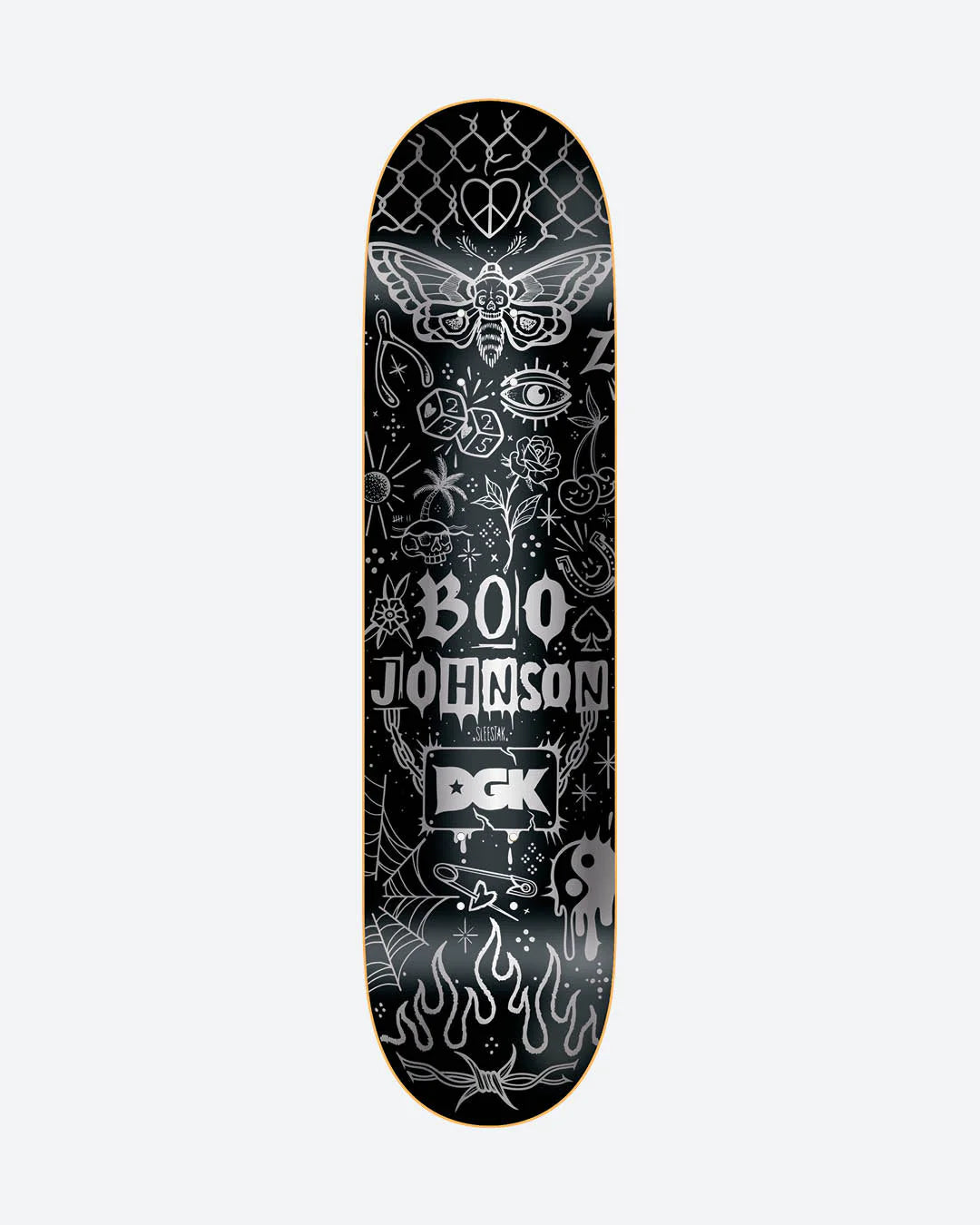 DGK BOO X SLEESTAK SKATEBOARD DECK 8.25”