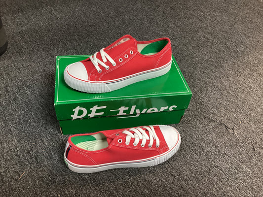 PF Flyers Low Top Red size 9 skateboard shoes