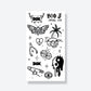 DGK BOO X SLEESTAK SKATEBOARD DECK 8.25”