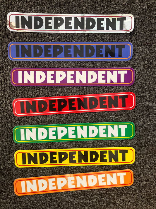 Independent Bar Sticker