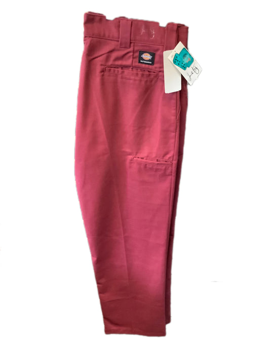 Dickies skateboarding Jamie Foy Pants Burgundy loose fit 36x32