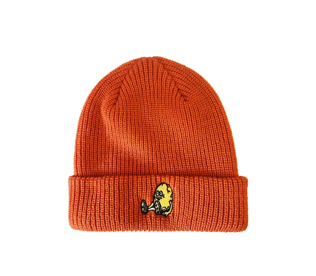 Heroin Egg Beanie Hat Orange