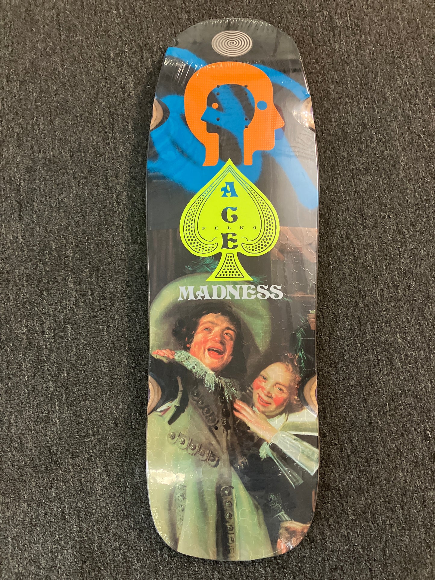 Madness 10” deck Ace Blunt shaped
