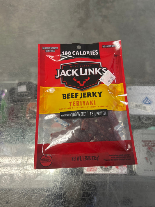 Jack Links Teriyaki Beef Jerky 1.25oz