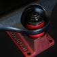 Independent 149 stage 11 skateboard truck set Splatter Span Black and Ano Red standard