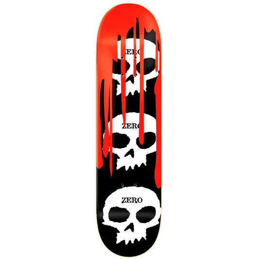 Zero 3 Skulls with Blood Deck 8.5”