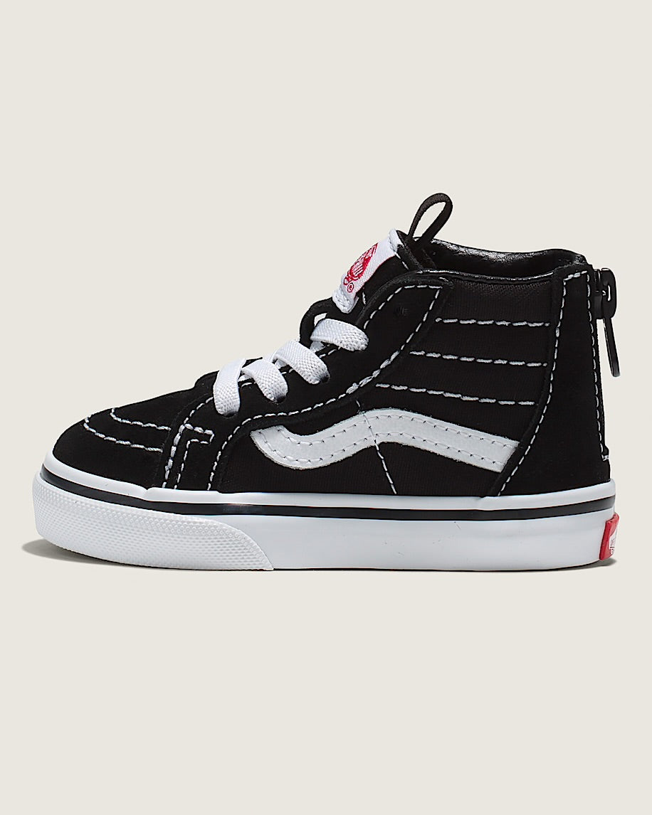 Vans SK8 Hi Zip Up Black/White Shoes