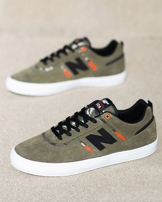 New Balance Numeric Jamie Foy 306 Skate Shoes Army Green/Camo