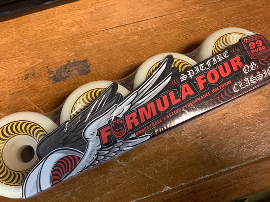 Spitfire 55mm wheels F4 OG Classics 99A