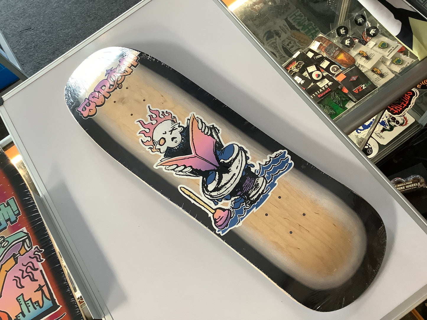 Scram 9.5” Skateboard Deck TOFU Shaped