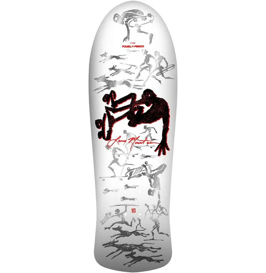 Powell Peralta Bones Brigade Series 17 WHITE LANCE MOUNTAIN Skateboard Deck Reissue 2026