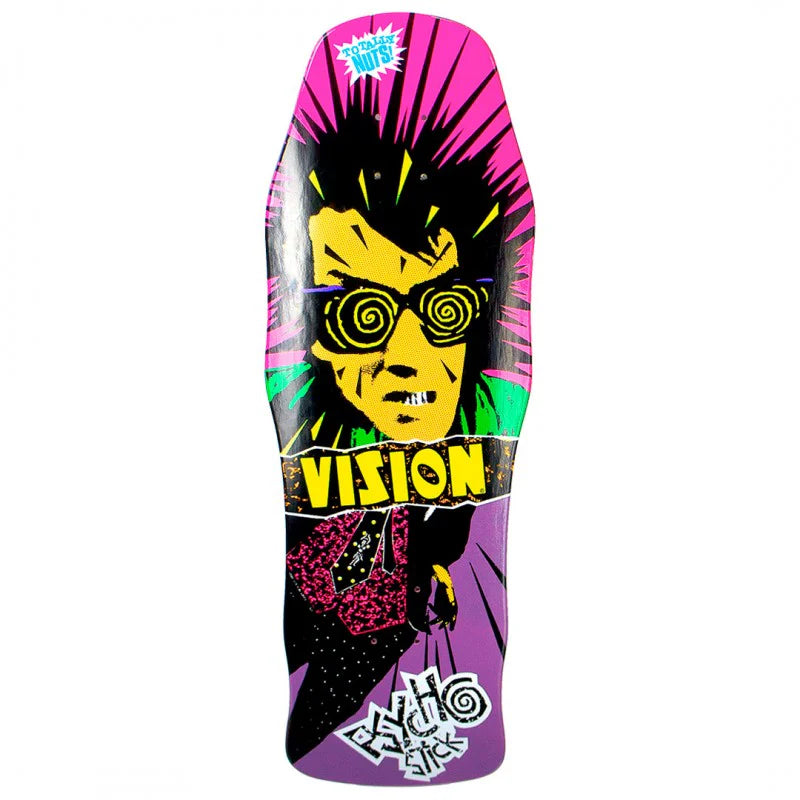 Vision Original Psycho Stick Skateboard Deck 10"