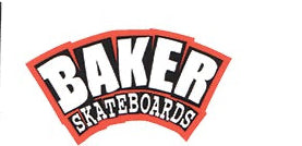 BAKER Skateboards Red Logo Sticker