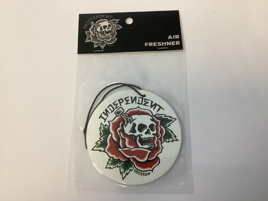 Independent Air Freshener Dressen Skull Rose White