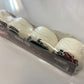 OJ Skateboard Wheels Dressen Rose Skull Double Duro White Black Chubbles 99a/95a
