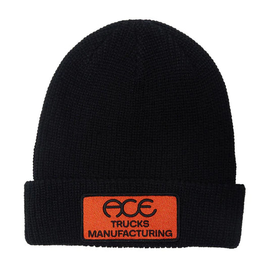 Ace Time Clock Beanie Black