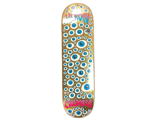 HEROIN Childress Eyes Skateboard Deck 8.75”
