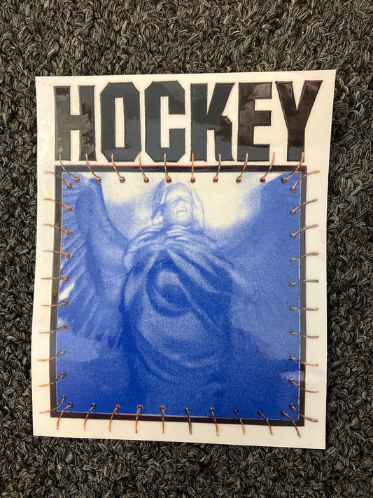 Hockey Angel Sticker