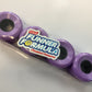 Acid Skateboard Wheels 55mm 86A PODS CONICAL PURPLE Soft Cruiser Filmer Wheels
