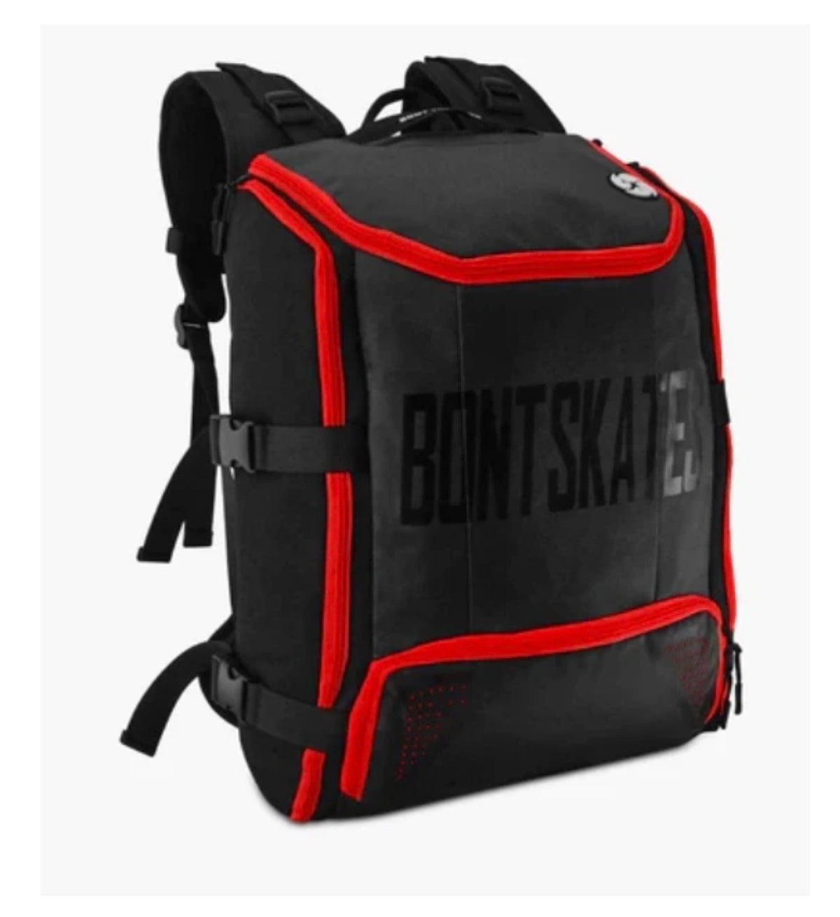 BONT ROLLER SKATE BACKPACK BLACK RED