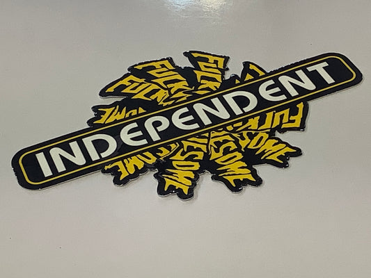 Fucking Awesome X Independent Sticker Bar 6”x3.5”