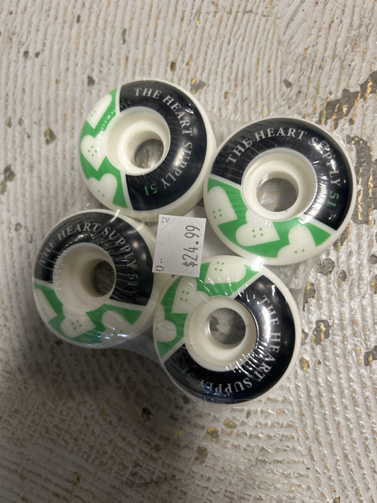 Heart Supply 51mm wheels