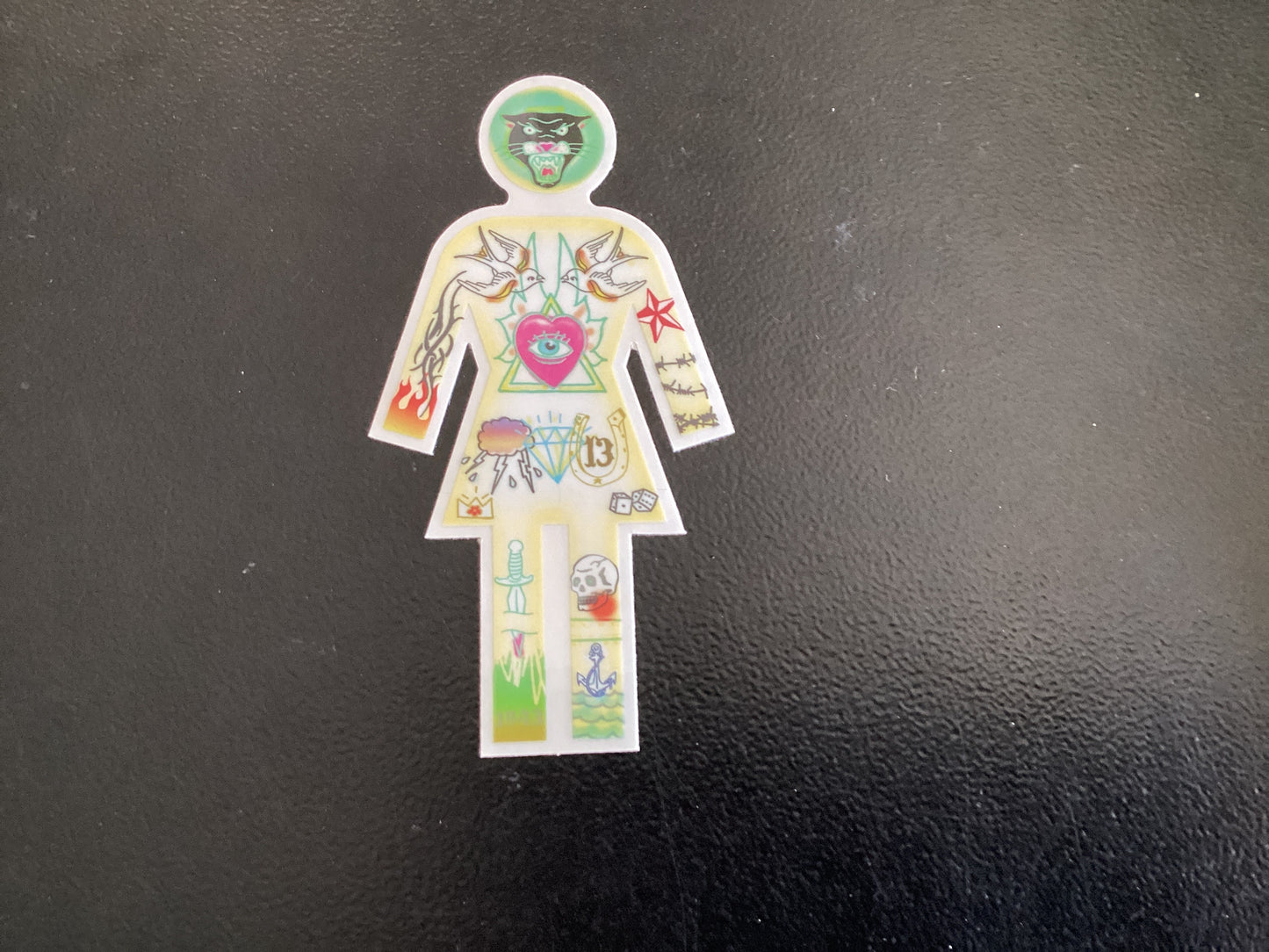 Girl Modernica Sticker