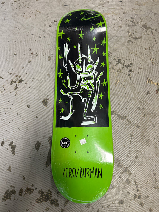 Zero 8.375 deck BURMAN stars green