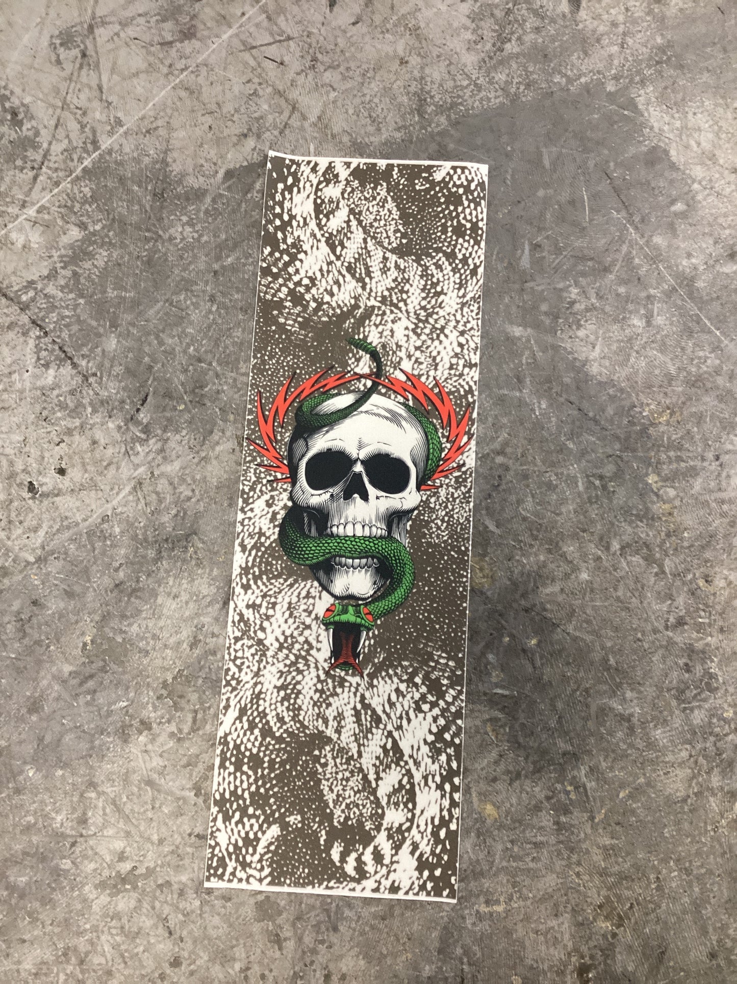 Powell Peralta Skull/Snake grip Clear