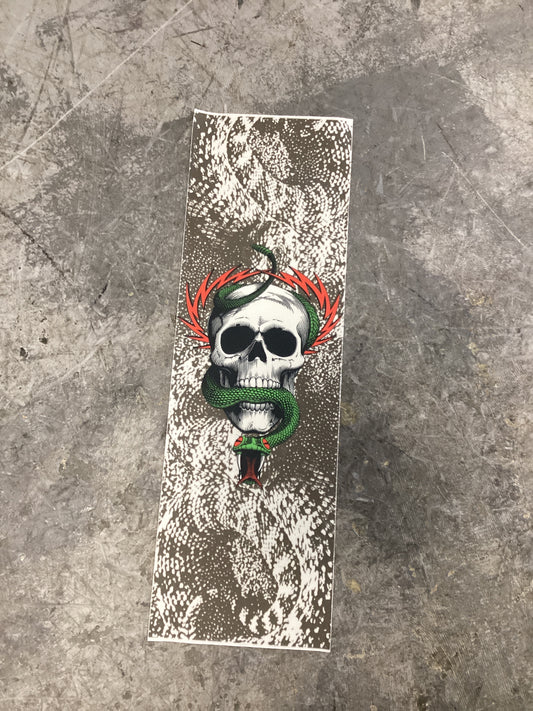 Powell Peralta Skull/Snake grip Clear