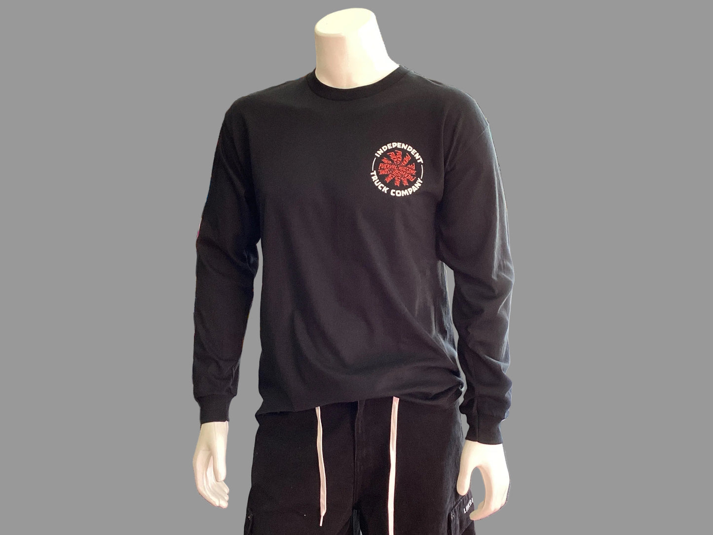 Fucking Awesome X Independent Long Sleeve T-shirt Hostage black