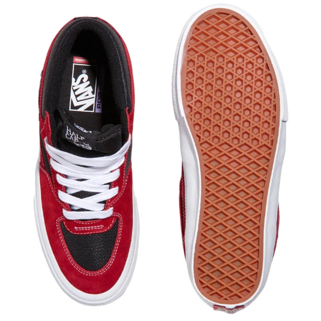 Vans Skate Half Cab Red/Black Shoes