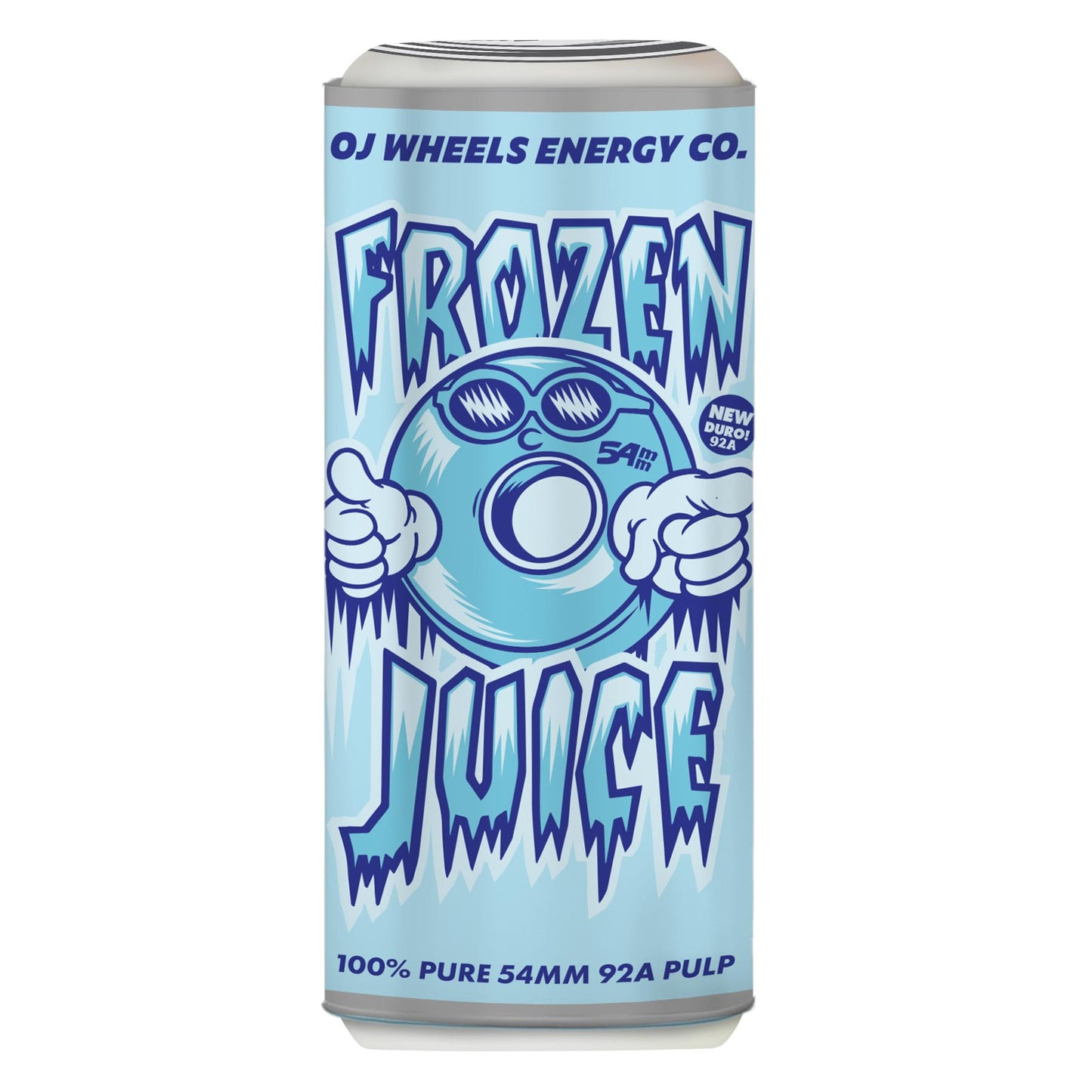 OJ 54mm skateboard wheels Frozen Energy Keyframe White 92A