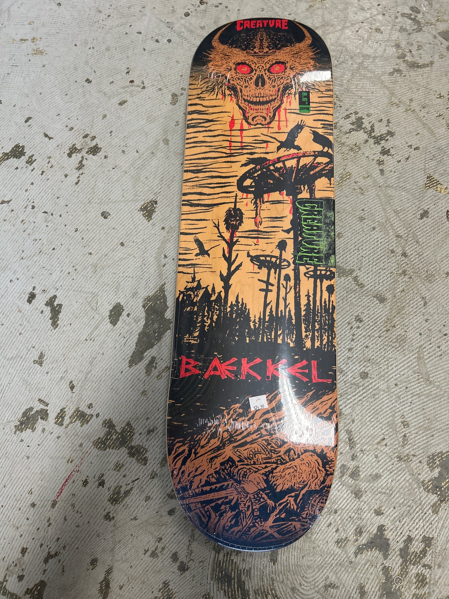 Creature 8.6 deck Baekkel Wasteland